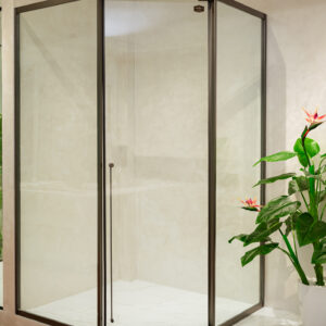 phòng tắm kính cửa trượt